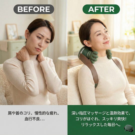 Over-Neck Pro ショルダー＆ネックマッサージャー