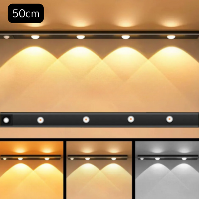多機能超薄型LEDキャビネットライト　20/30/40/60センチ