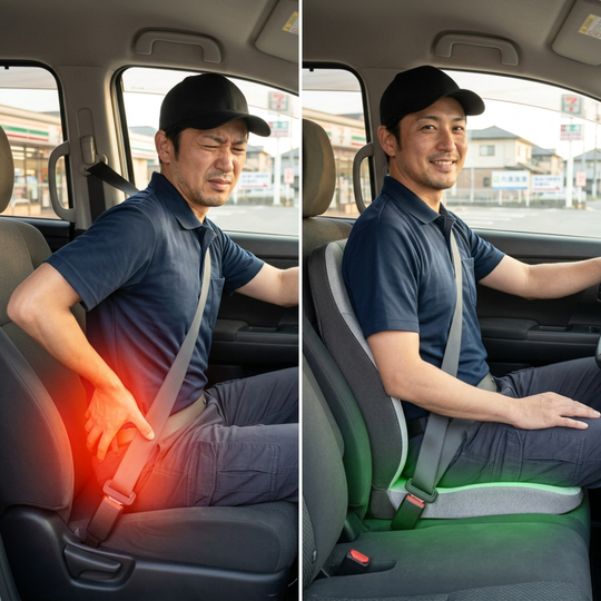 Over-Seat 人間工学に基づいたシートクッション